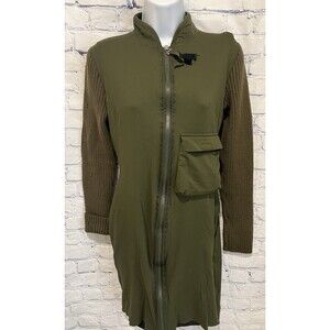Jean Paul Gaultier Vintage Green Zip Up Dress - JPG Jeans- Size Medium